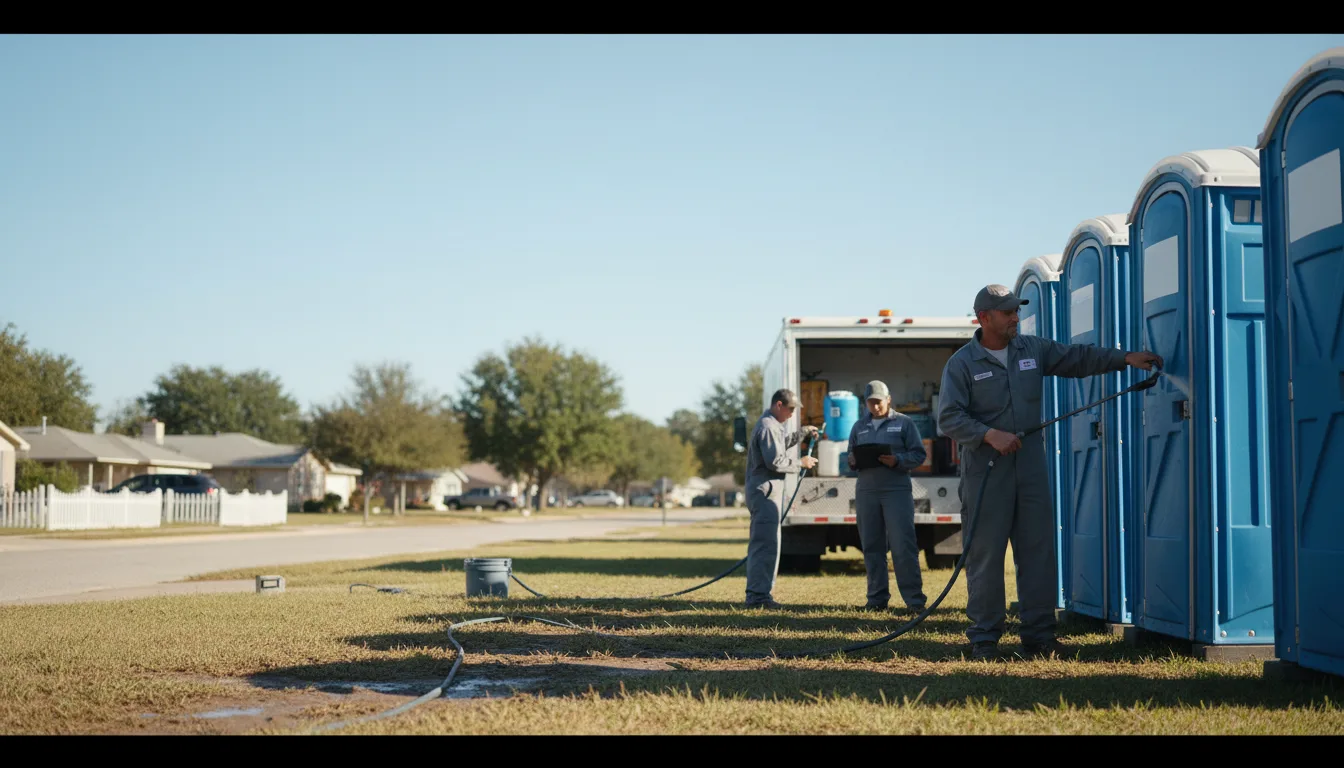 Long-Term Portable Toilet Rental in Shields, ND near me